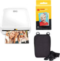 Mobile Instant Photo Printer Go Bundle (White) F8278