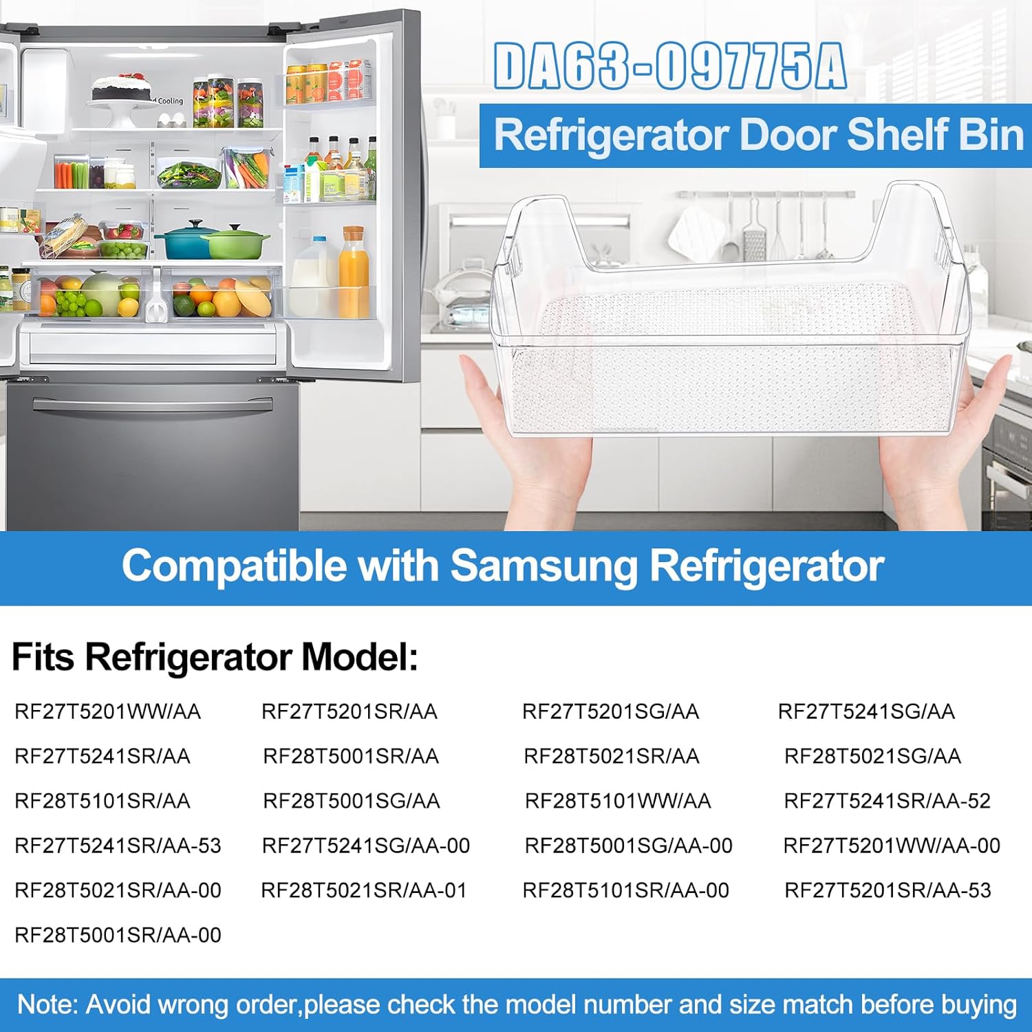 Refrigerator Door Shelf Bin G219
