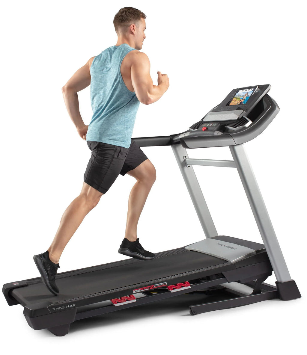 Folding Treadmill with 10” HD Touchscreen H39146