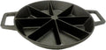 10-in Cast Iron Wedge Cornbread Skillet Q197