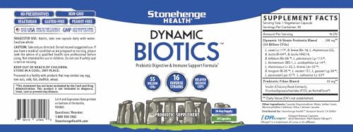 Probiotics 55 Billion CFU 16 Strains Delayed Release Veggie Capsule G9560