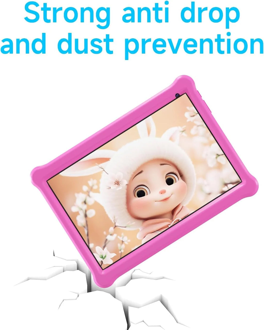 Pink 10 inch Android Tablet with Case S3112