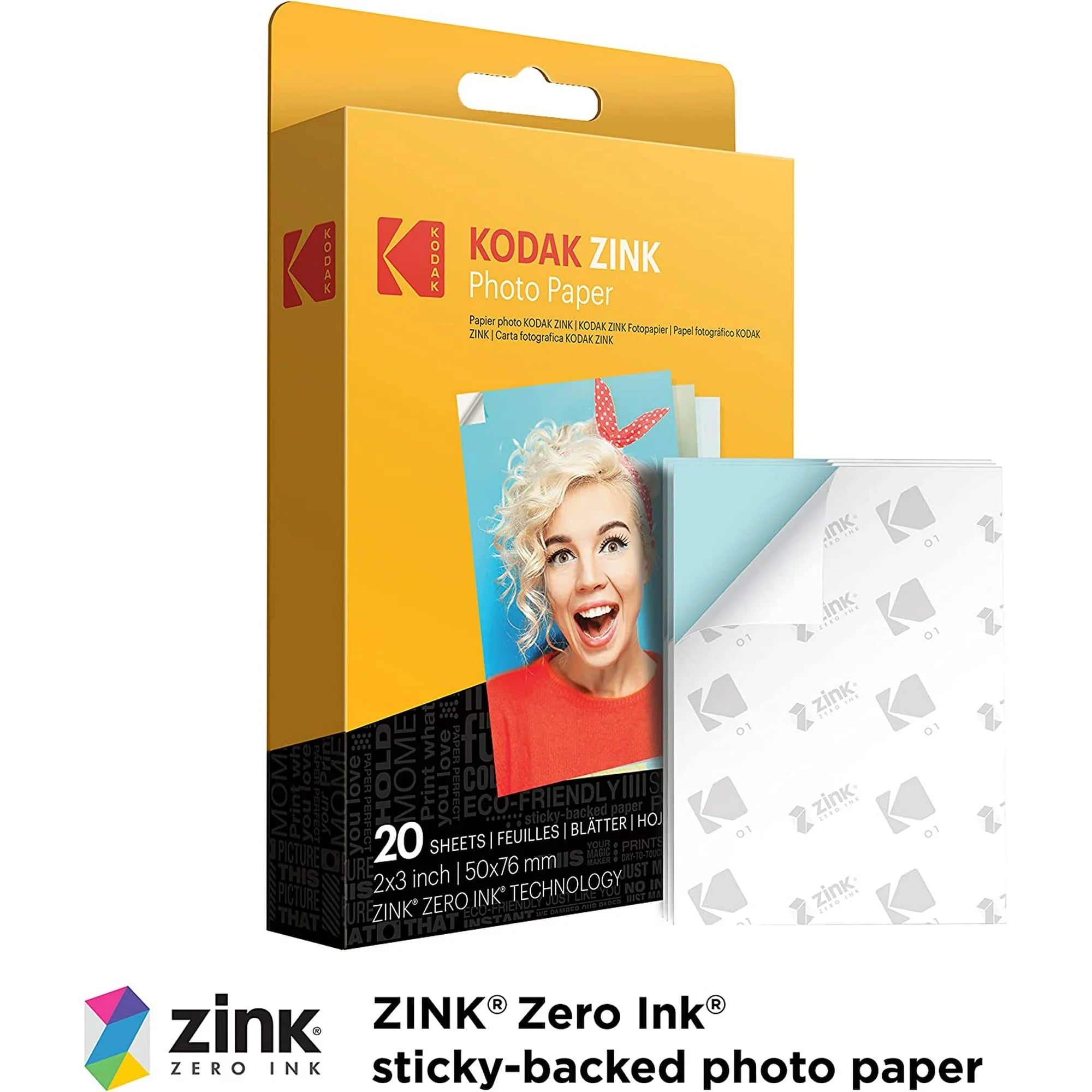 Mobile Instant Photo Printer Go Bundle (White) F8278