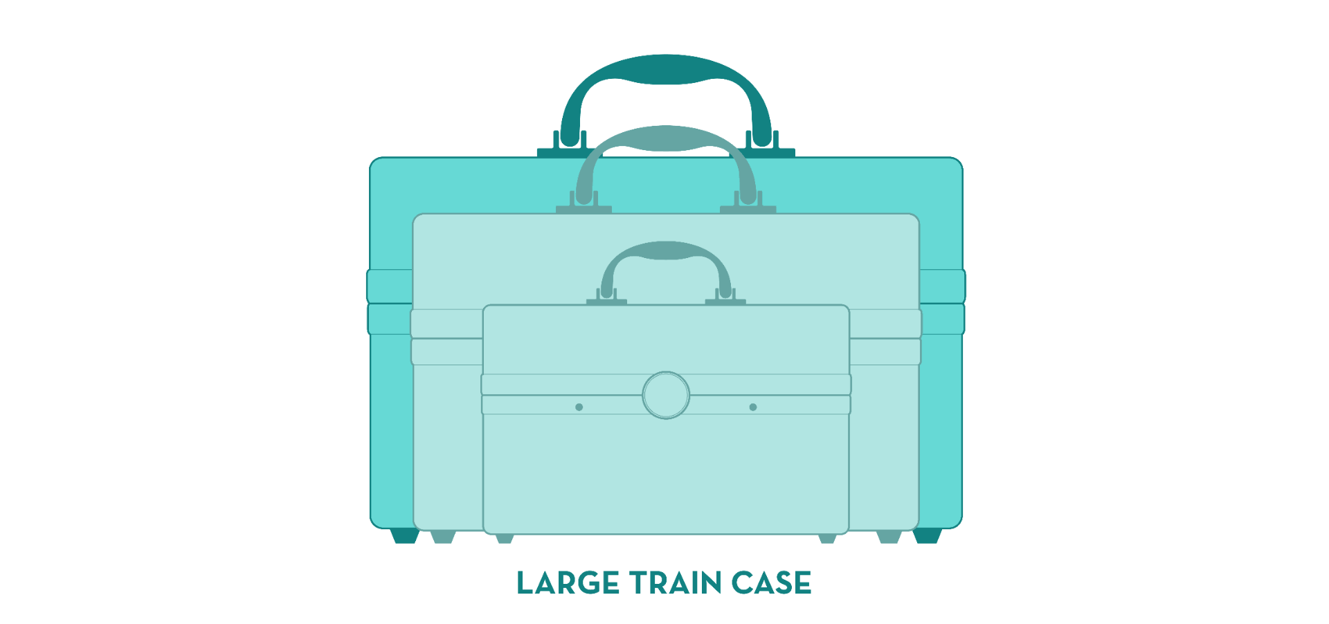 Black Train Case Z2329