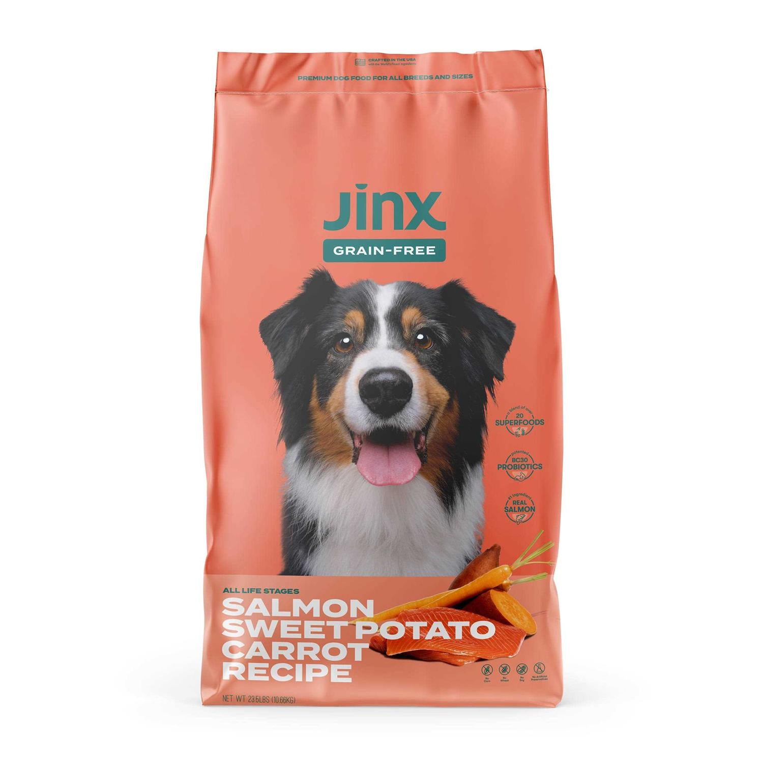 Grain Free Salmon Sweet Potato Carrot Dog Food C83683