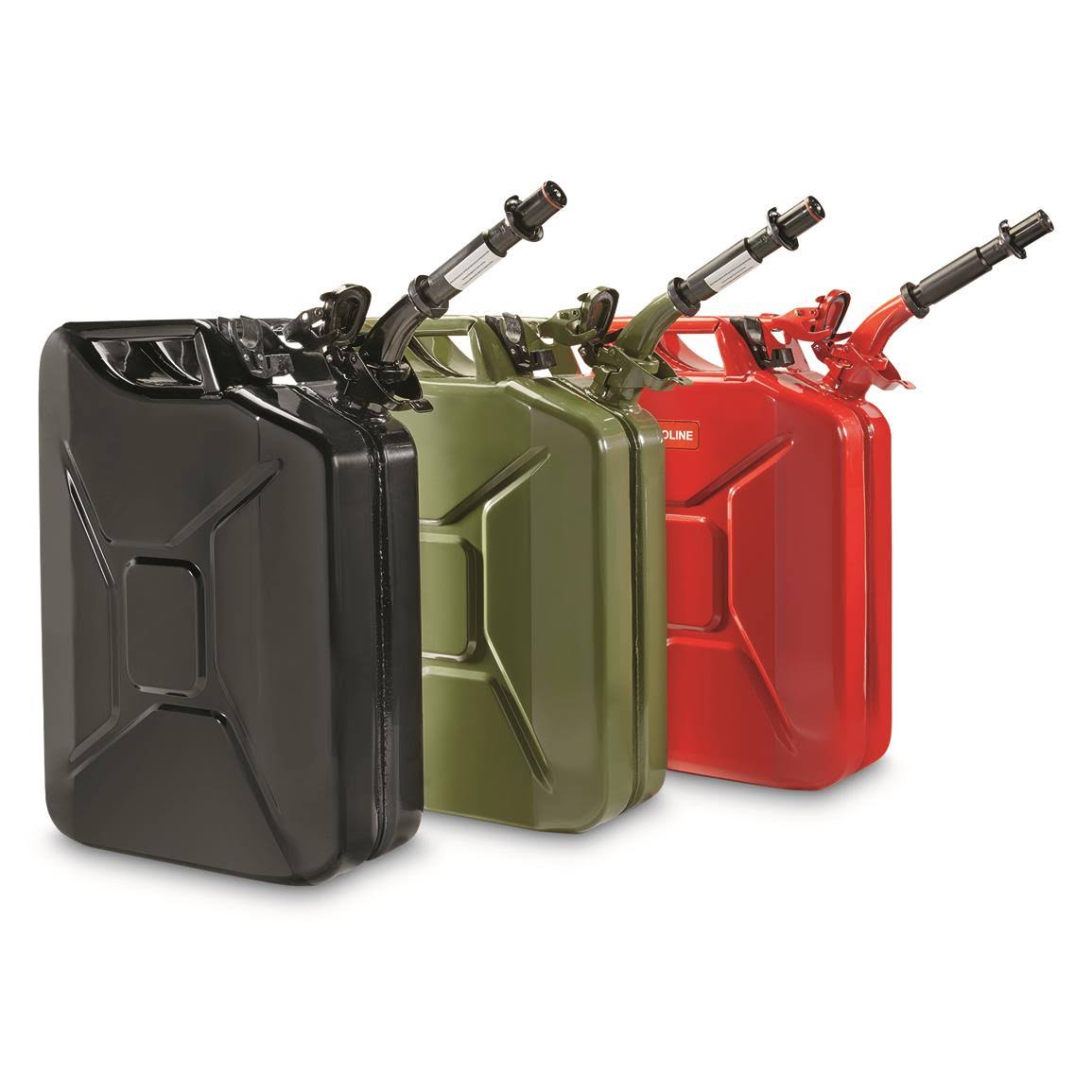 20L Red Jerry Can with Nozzle and Adapter H99683