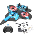 Blue Remote Control Airplane Quadcopter N16197