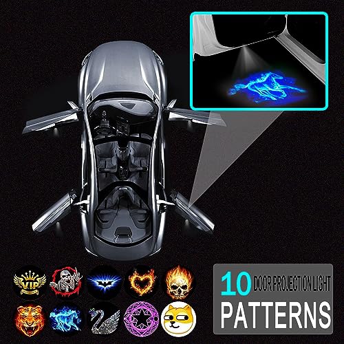 2PCS Car Door LED Projector Lights U829