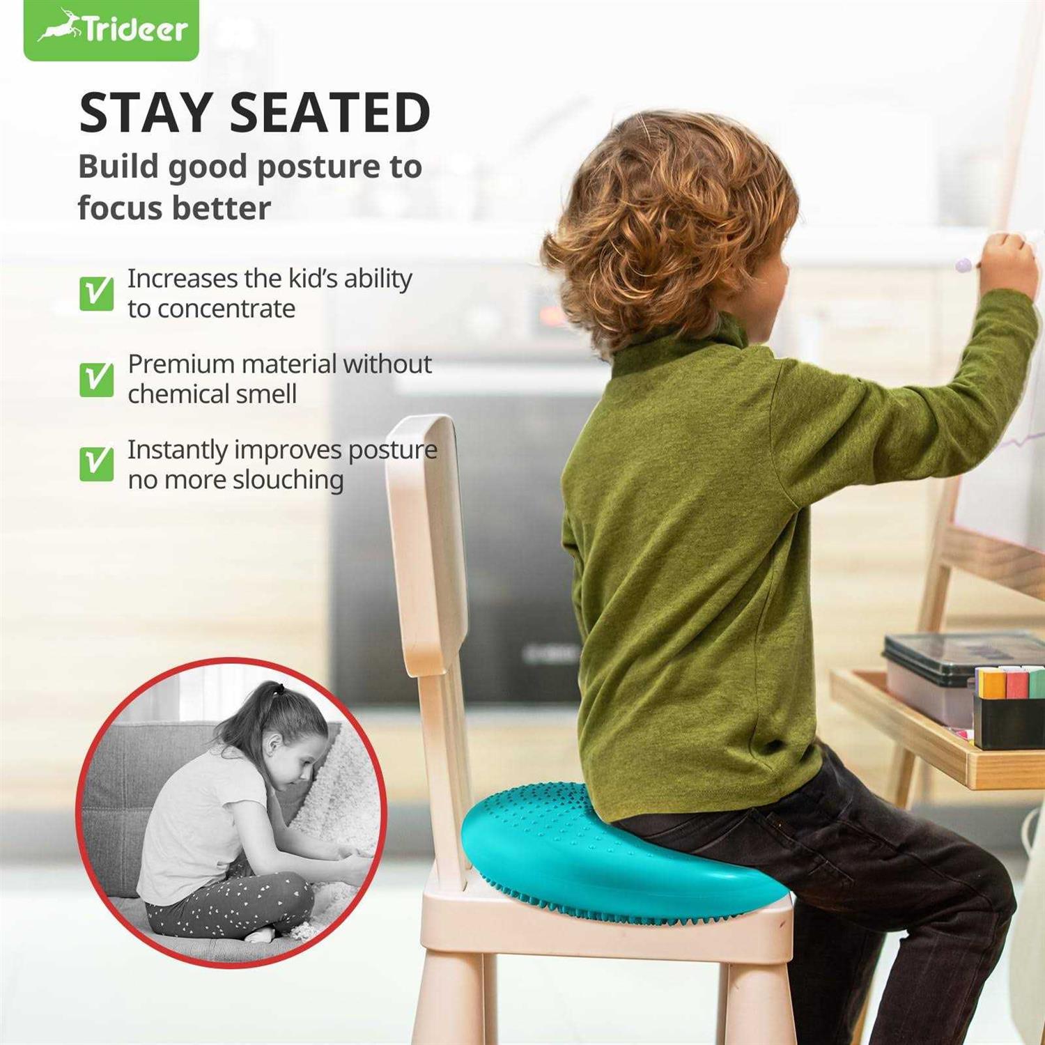 Inflated Wobble Cushion Wiggle Seat R8472
