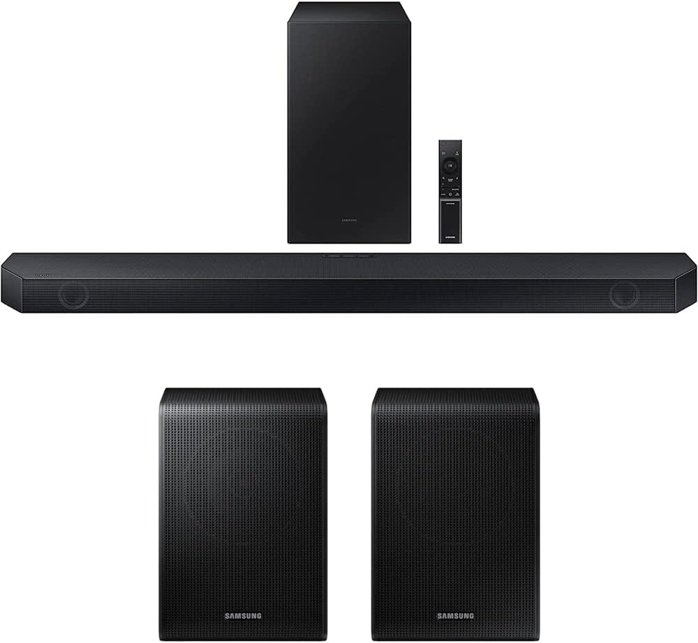 3.1ch Soundbar and Subwoofer with Dolby Atmos Wireless Surround Speakers P176