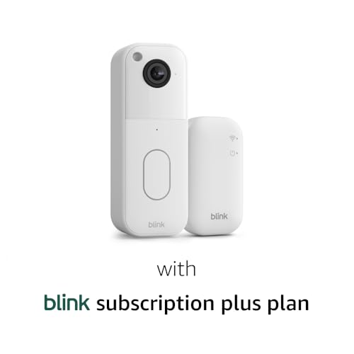 Black Video Doorbell with Sync Module Core P3020