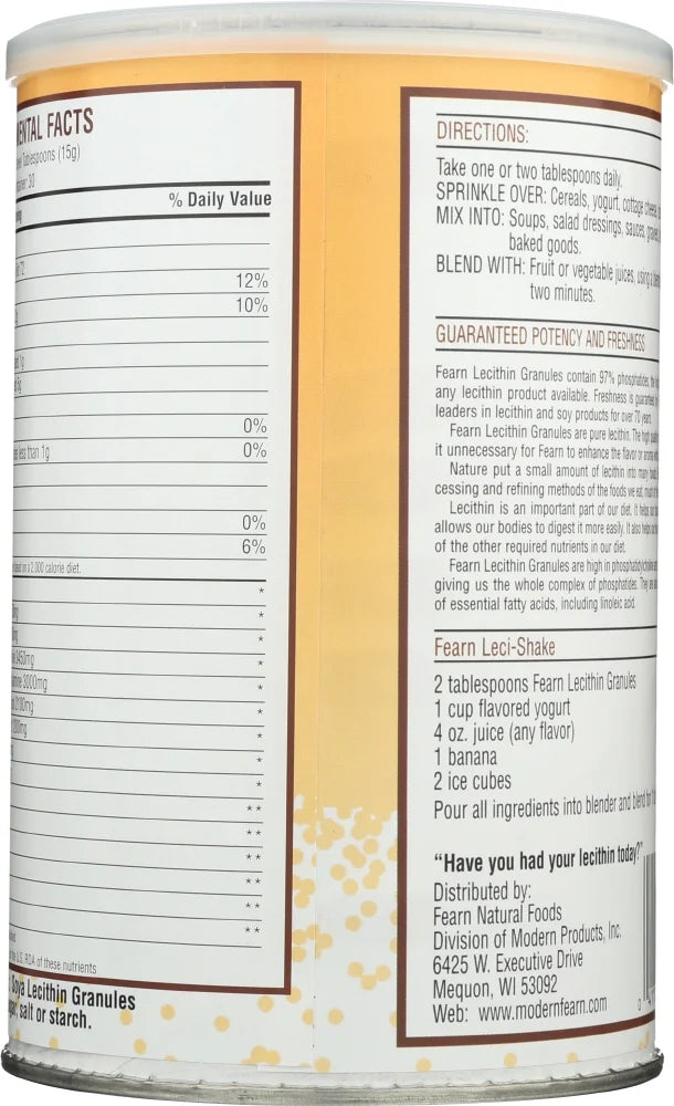 Lecithin Granules, 16 oz X5496