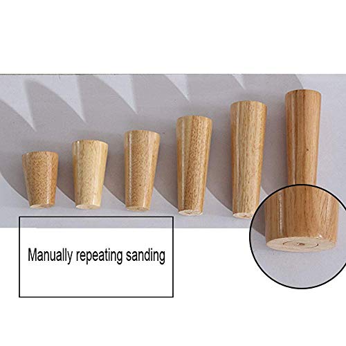 4 Pcs Tapered Wooden Furniture Legs J1322