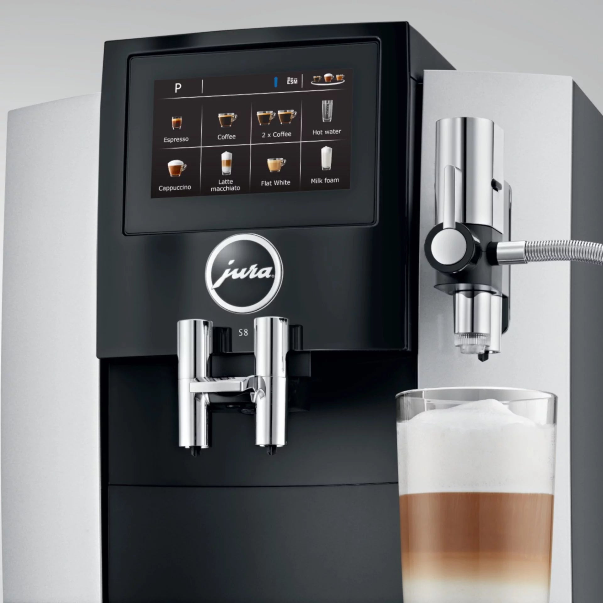 Moonlight Silver Automatic Coffee & Espresso Machine K5173