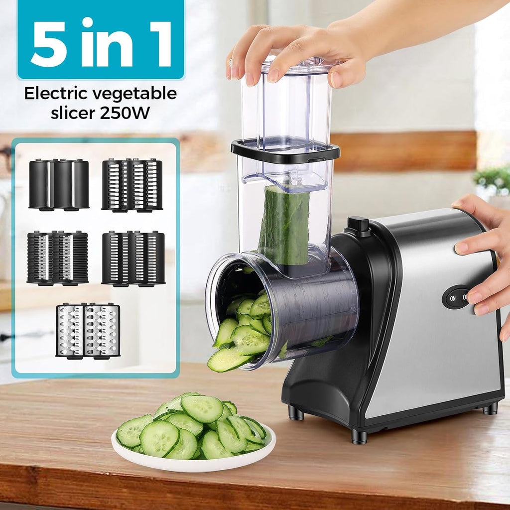 250W Electric Cheese Grater Slicer Shredder U618664