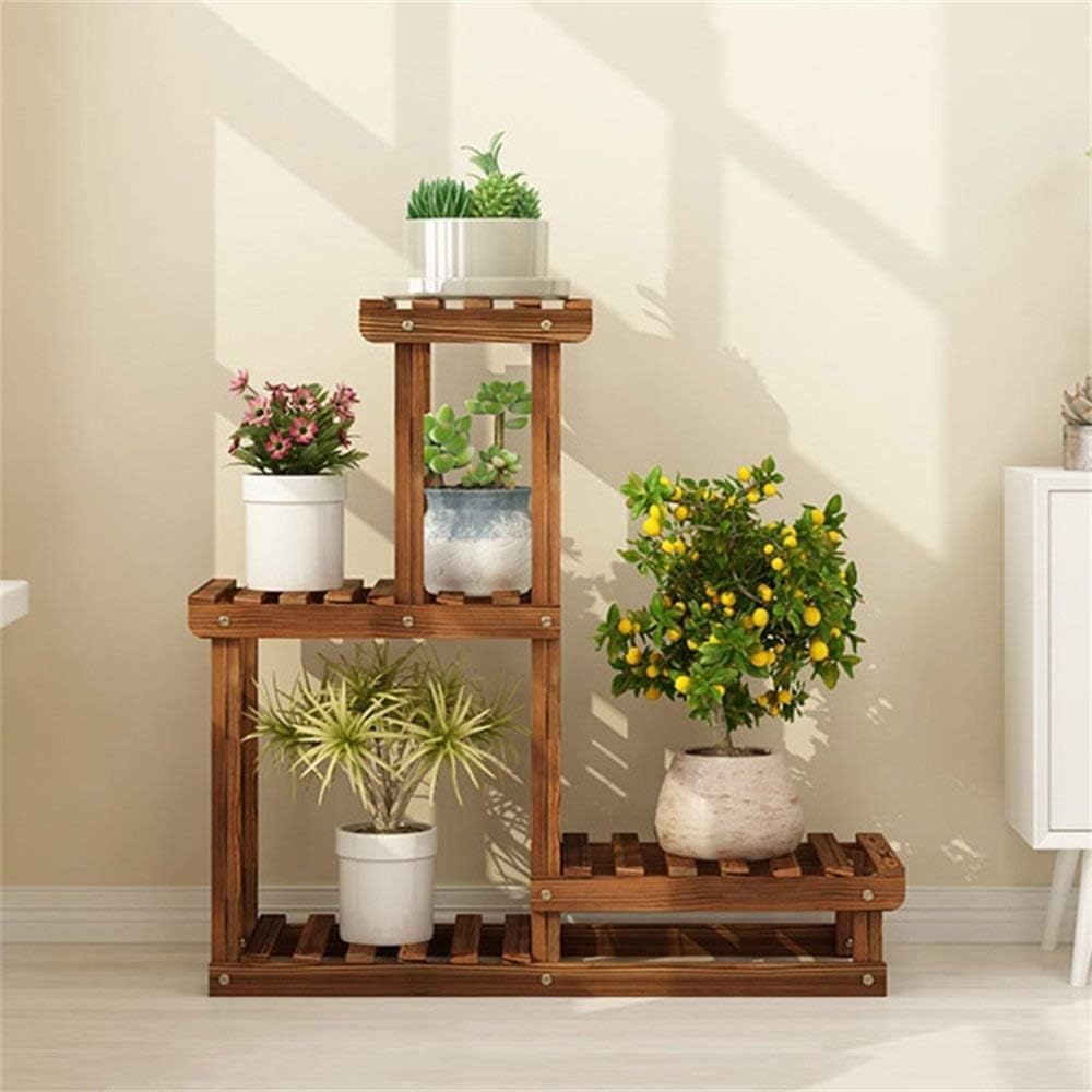 3-Layer Wooden Flower Pot Stand I981