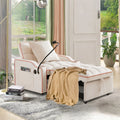 Beige Sleeper Chair Bed R586