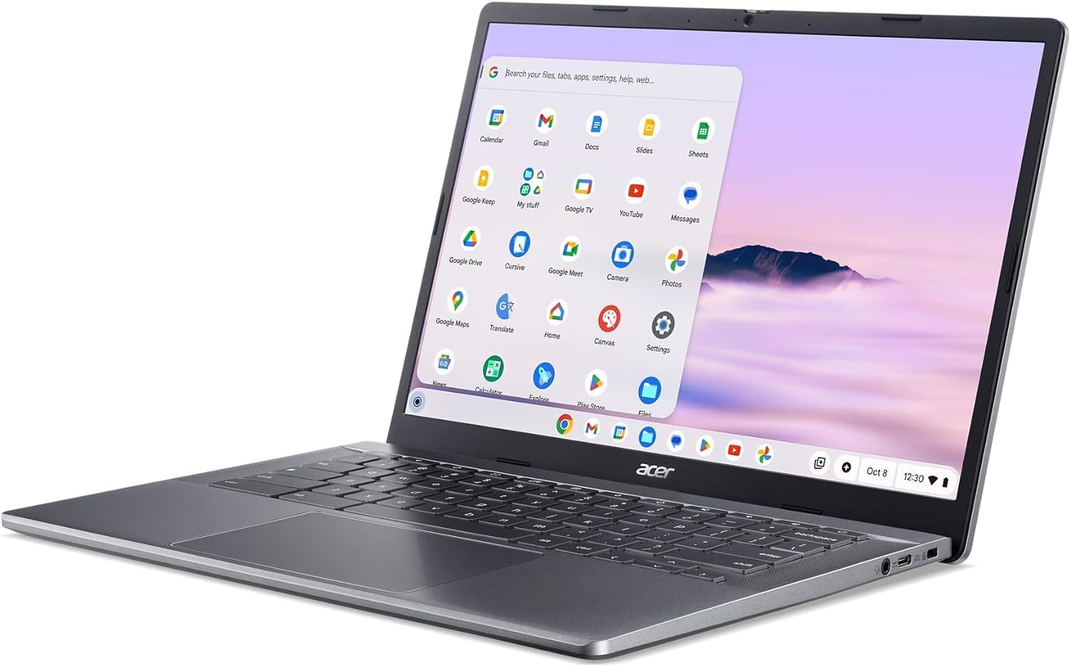 Steel Gray 14" Touchscreen Chromebook Laptop P7021