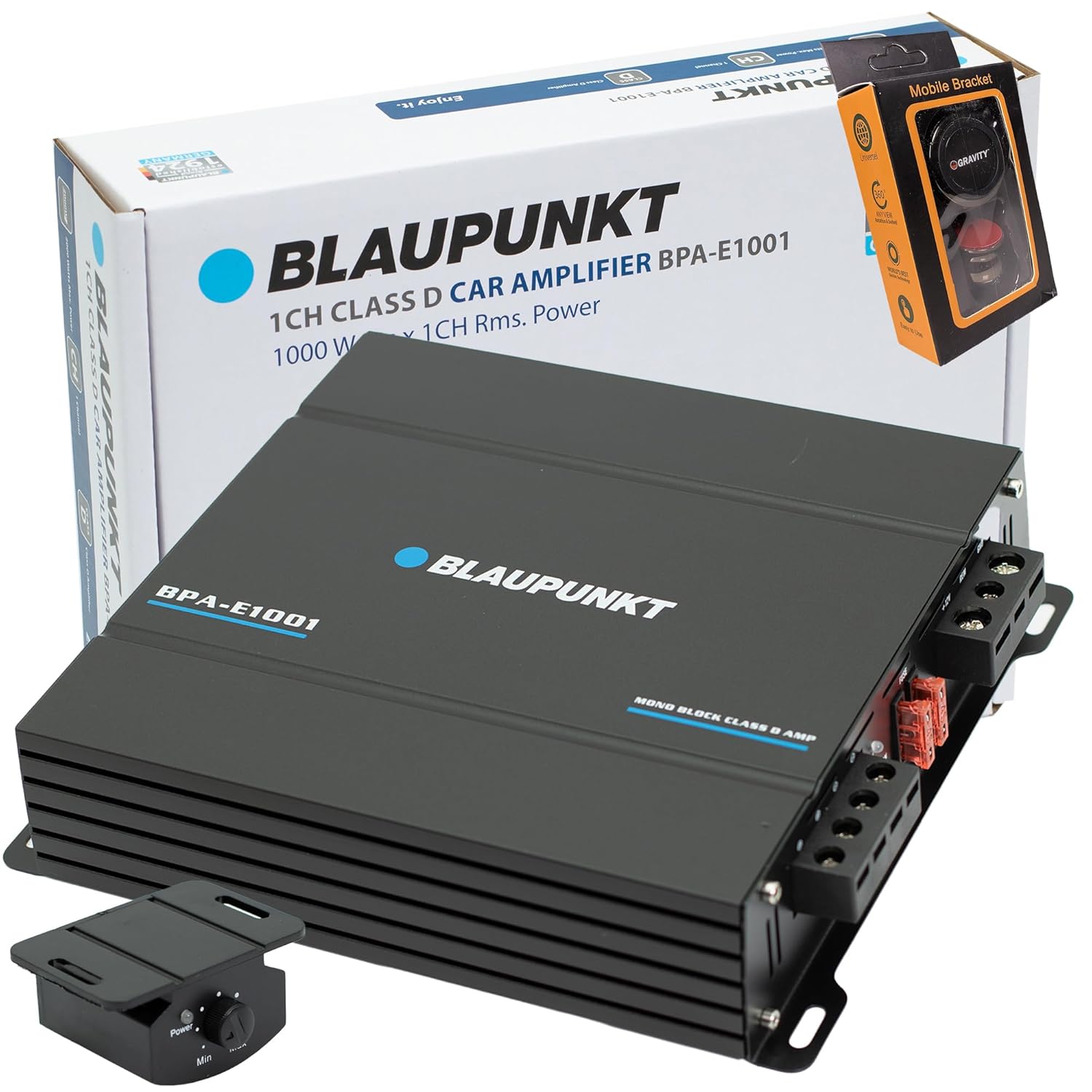 1-Channel Class D Monoblock Amplifier 2000W Max Y997426