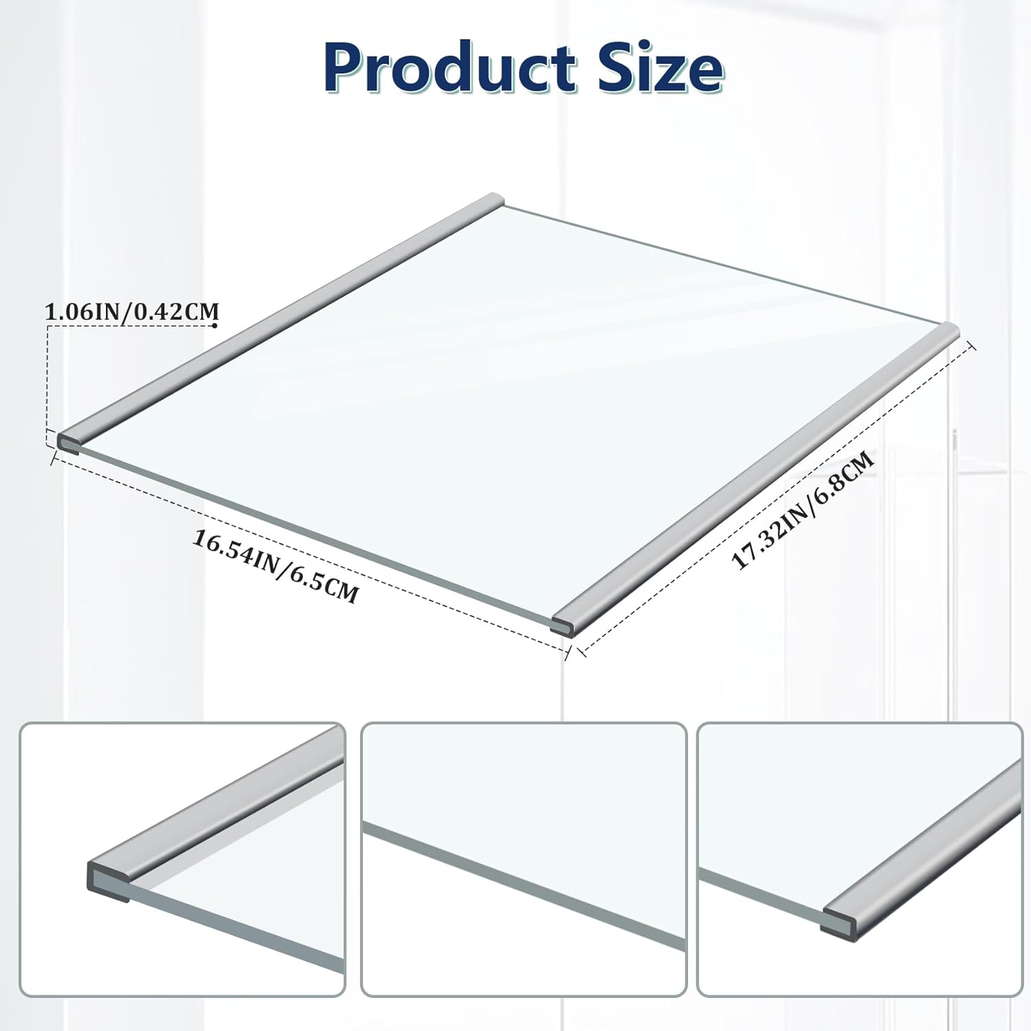 Refrigerator Glass Shelf A690