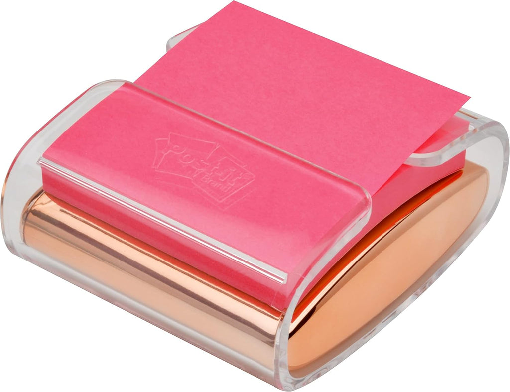 Rose Gold Pop-up Note Dispenser P47892