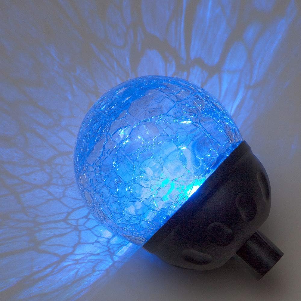 Replacement Solar Powered Glass Ball for Multi-Color Tulip Wind Spinner T887