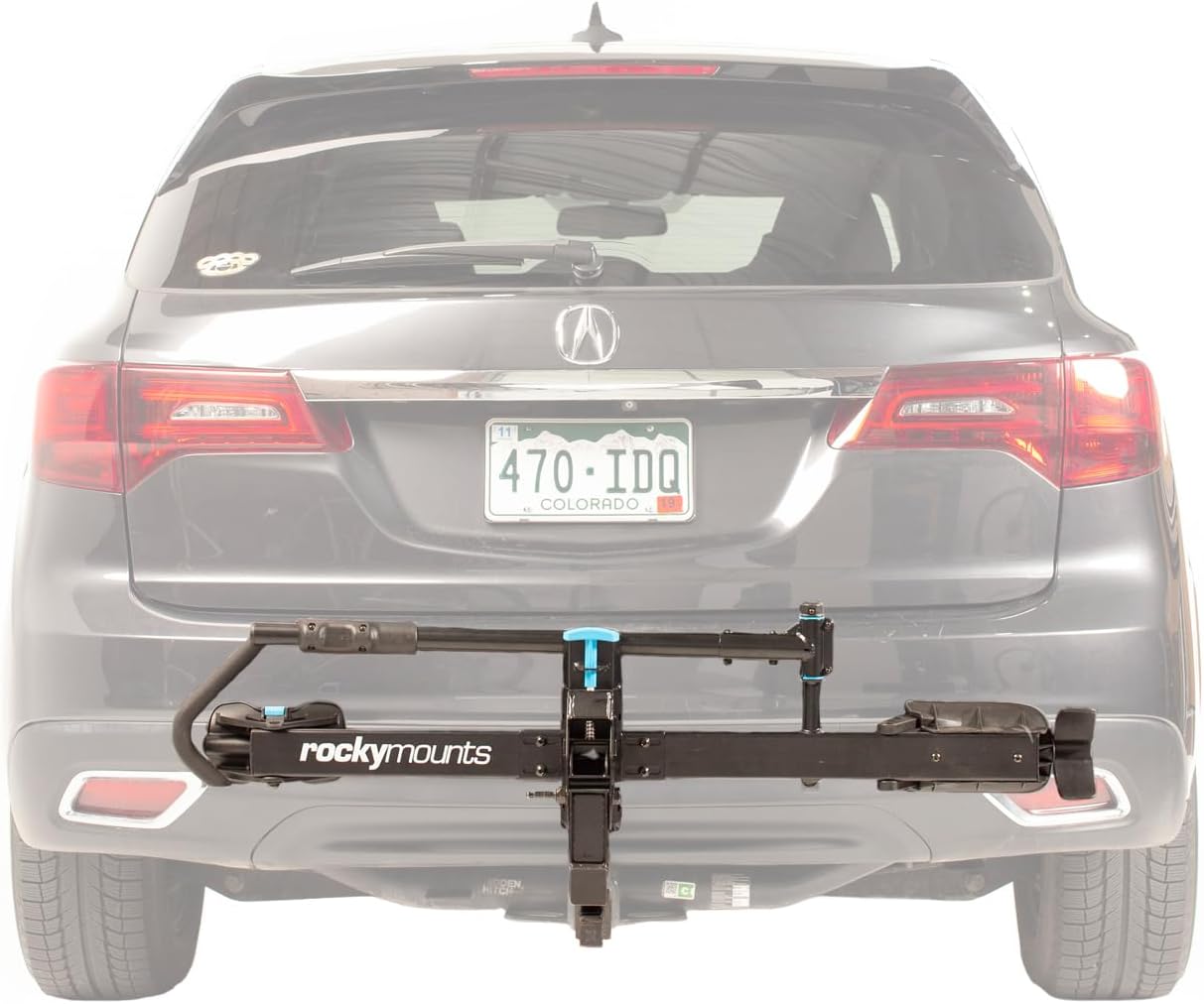1-Bike Expandable Platform Hitch Bicycle Rack K741