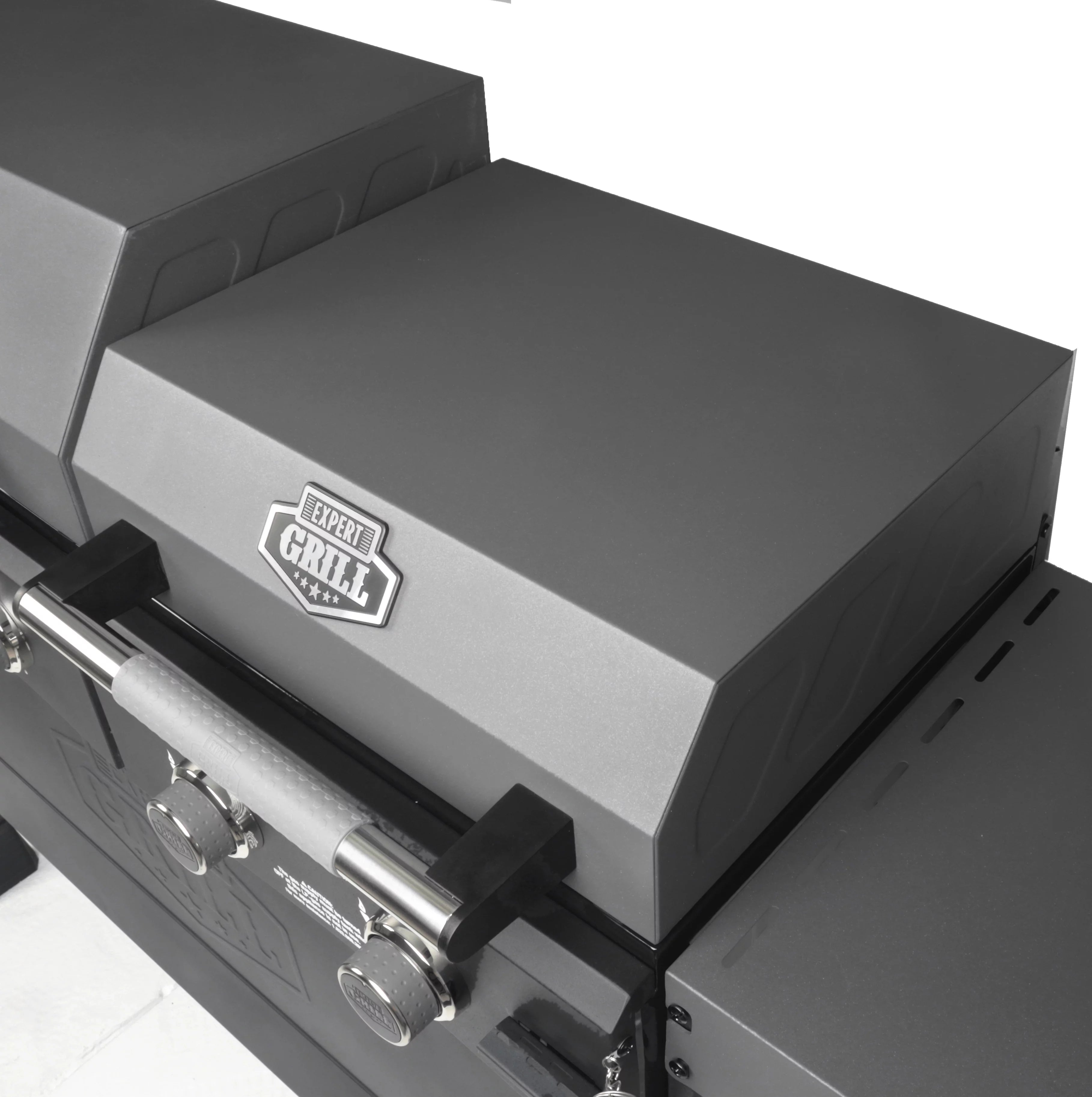 Black 5 Burner Propane Gas Grill and Griddle G255