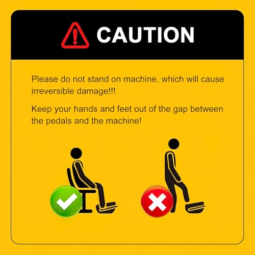 Under Desk Elliptical Machine 5 Modes 12 Speeds Low Impact Mini Electric Leg Exerciser with Non-Slip Mat V351