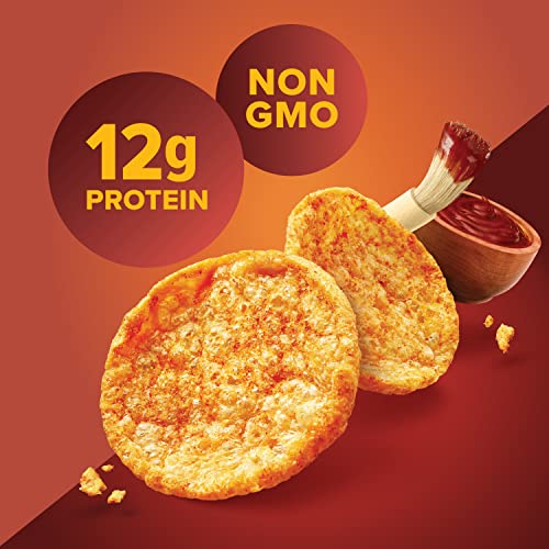 Sour Cream & Onion Popped Crisps, Gluten Free, High Protein Snack, 12g Protein, 12 Count O4892
