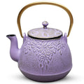 Cast Iron Teapot with Stainless Steel Infuser E9119