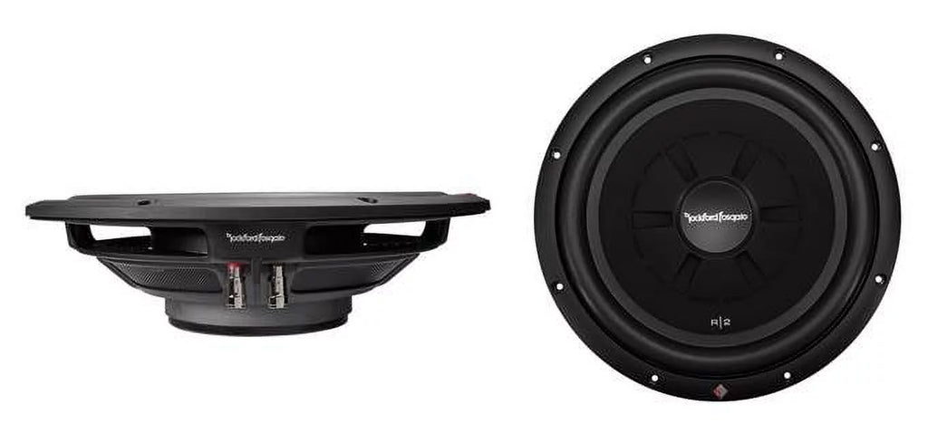 12" 1000W 4-Ohm Shallow Car Subwoofer Pair G887636