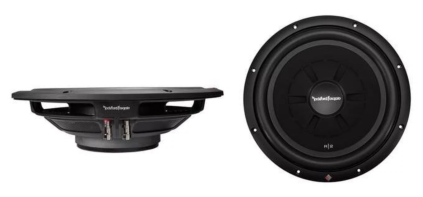 12" 1000W 4-Ohm Shallow Car Subwoofer Pair G887636