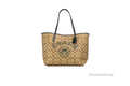 Varsity Khaki Amazon Green Multi Signature Canvas City Tote Bag R5827