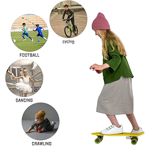 Kids Knee Pads with Thicken Sponge Padding Breathable Stretchy Cotton Knee Pads F7856
