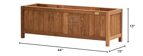 Wooden Planter Box (44" x 15" x 15") O23804