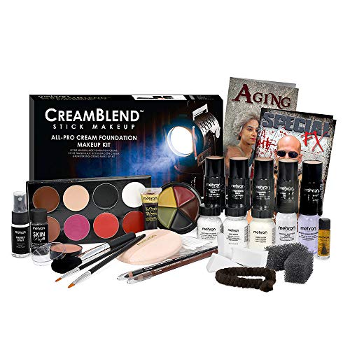 Mehron Makeup Creamblend All-Pro Student Makeup Kit (Fair) E35525