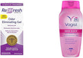 Odor Eliminating Vaginal Gel, 4ct (0.07oz) & Feminine Wash, 12 oz H911