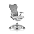 Slate Grey Ergonomic Office Chair with Adjustable Arms T1421