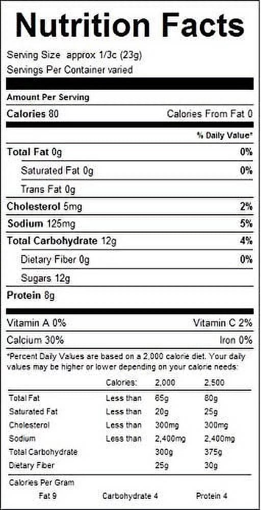 Instant Non-Fat Dry Milk 25 lb. Bag V64206
