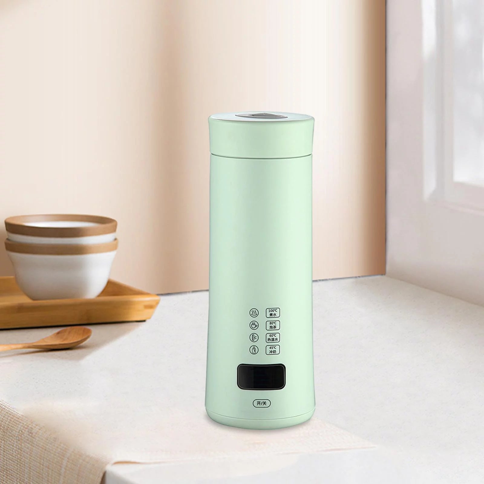 Portable Electric Hot Water Kettle with Tea Filter K346