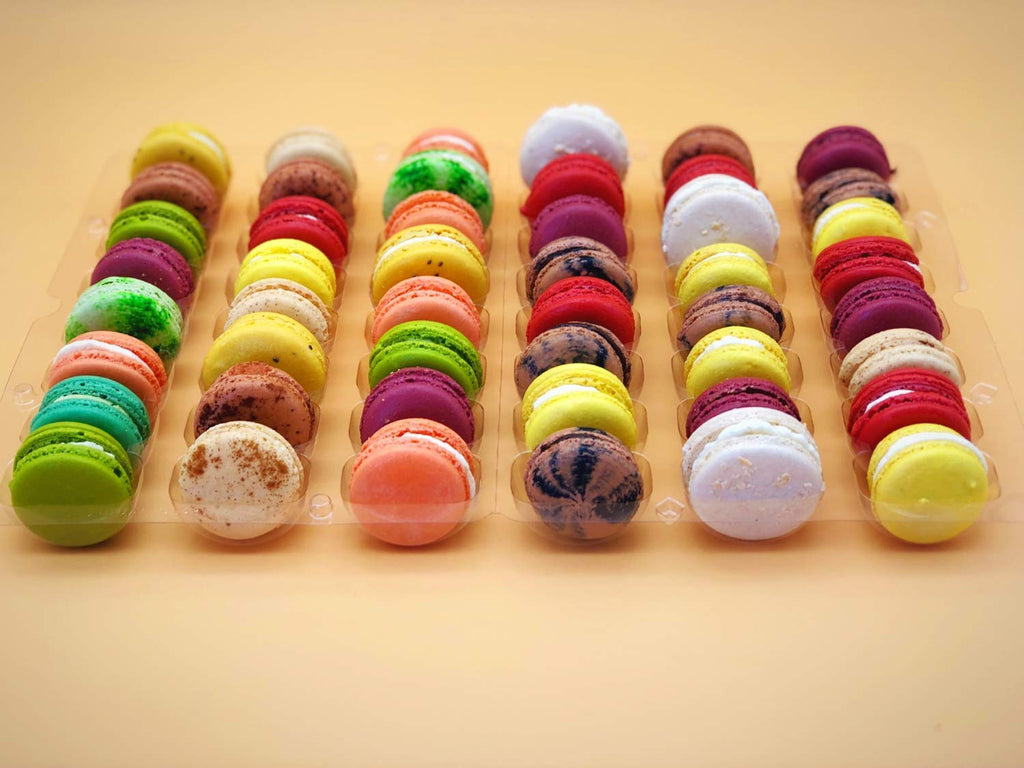 24 Pack Assorted Gluten Free French Macaron J8837