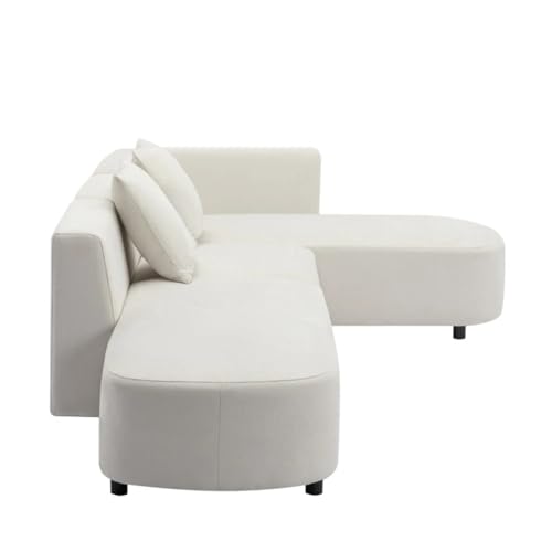 L Shape Upholstery Sofa Couch 110.2''Wx61''Dx24.8''H C3137