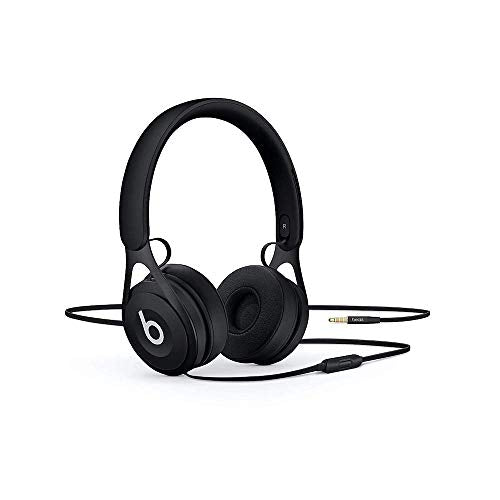 Black Wired On-Ear Headphones (Renewed) Q6222