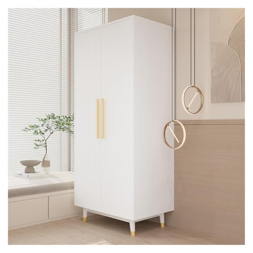 4-Door Wood Wardrobe with 2 Drawers Z328