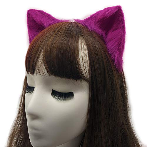 Faux Fur Cat Ears Headband T15326
