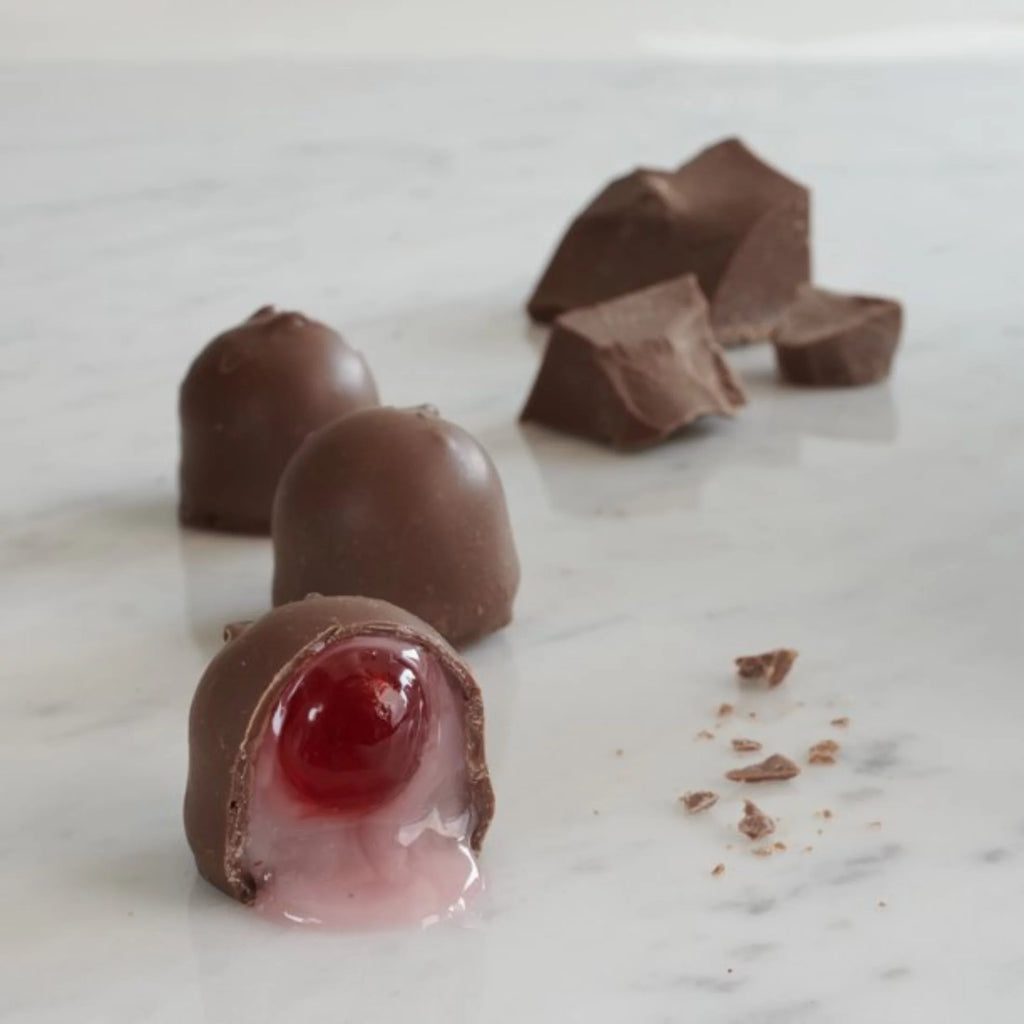 Dark Chocolate Cordial Cherries, 3.3 oz, Pack of 4 T213
