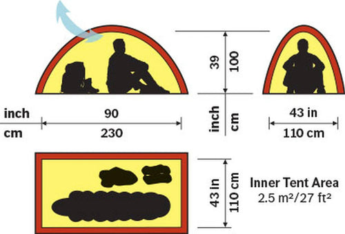 1 Person Tent V4706