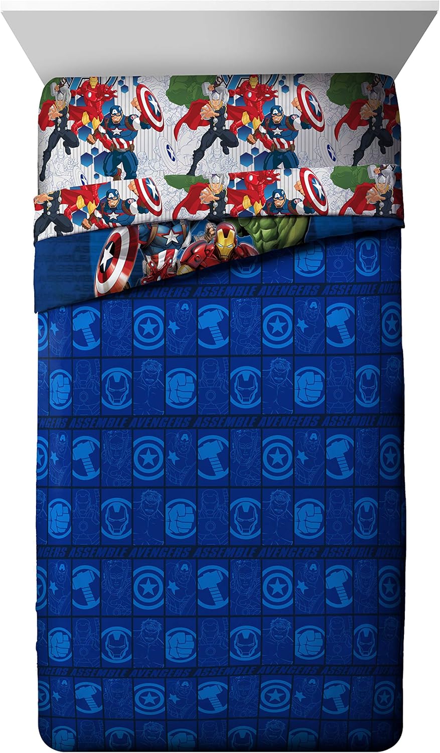 Blue Twin Bed Set W115