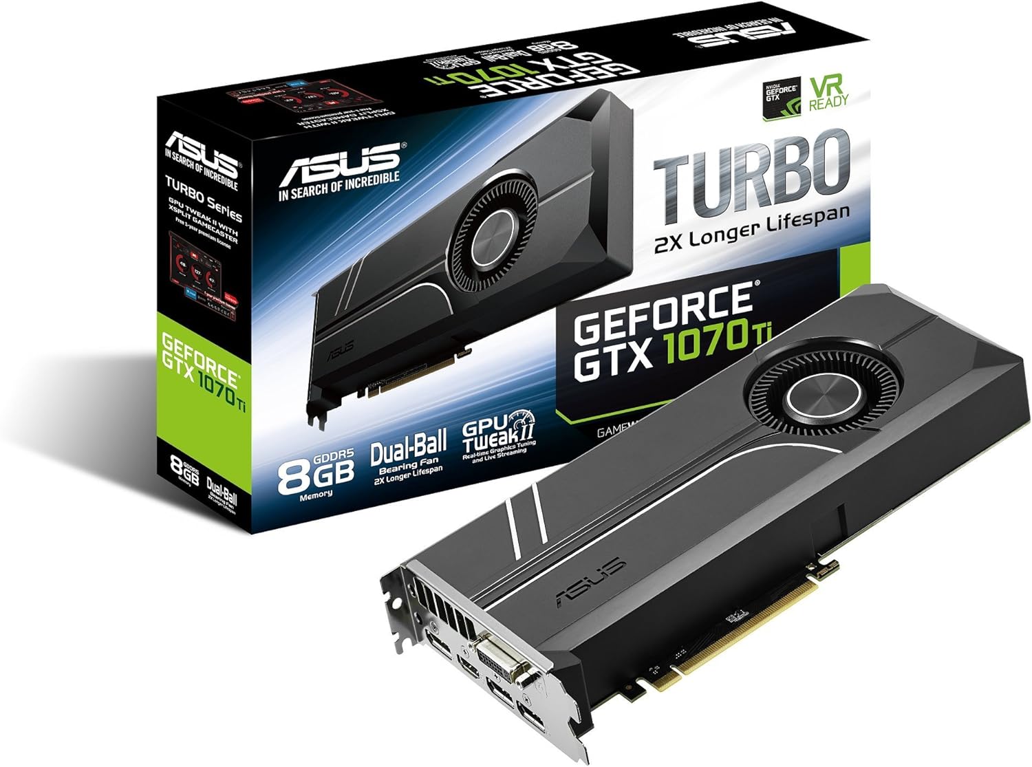 8GB GDDR5 GTX 1070 TI Graphics Card I8443